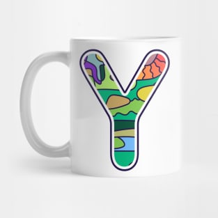 Alphabet Y Mug